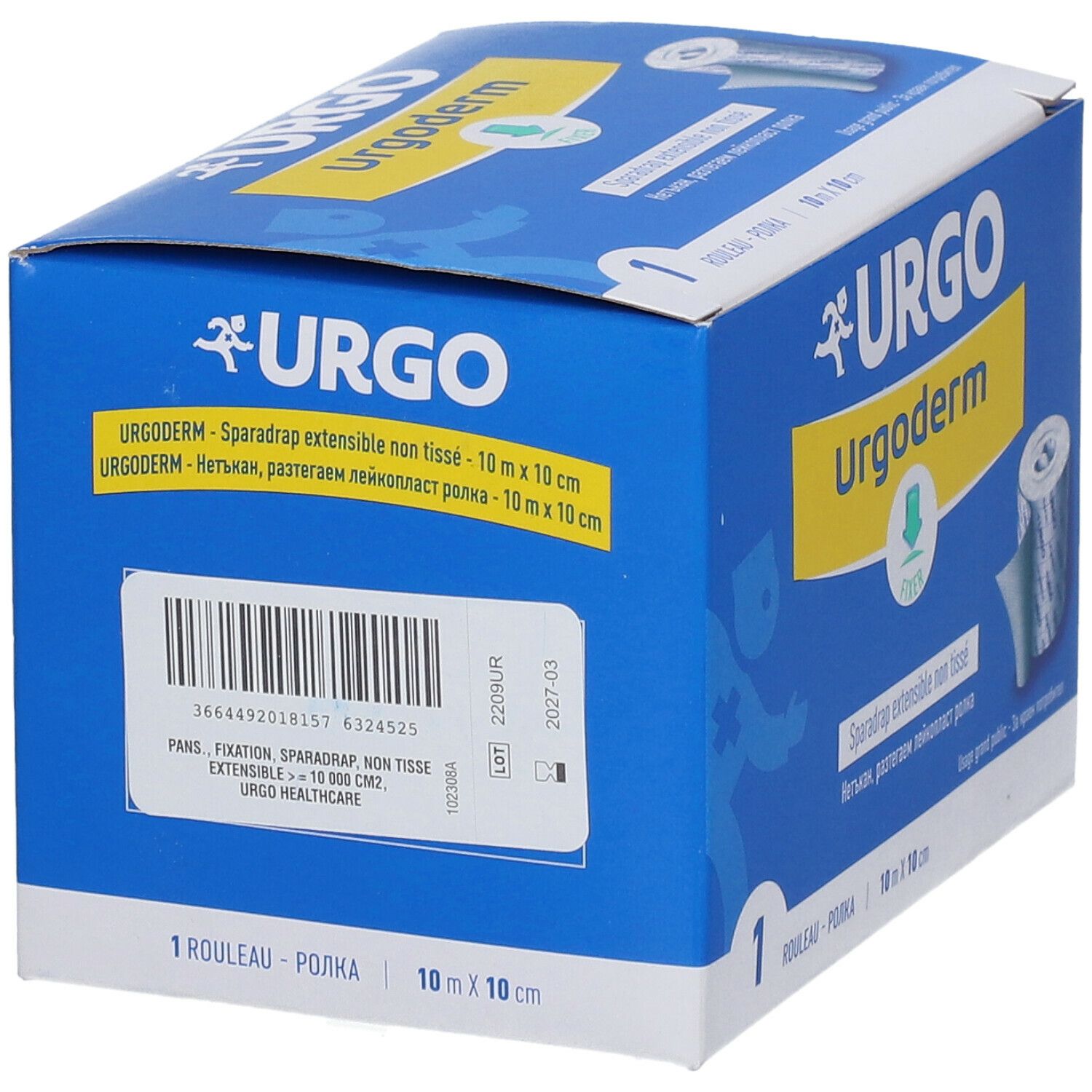 Urgo Urgoderm Sparadrap Non Tissé Extensible 5mX10cm