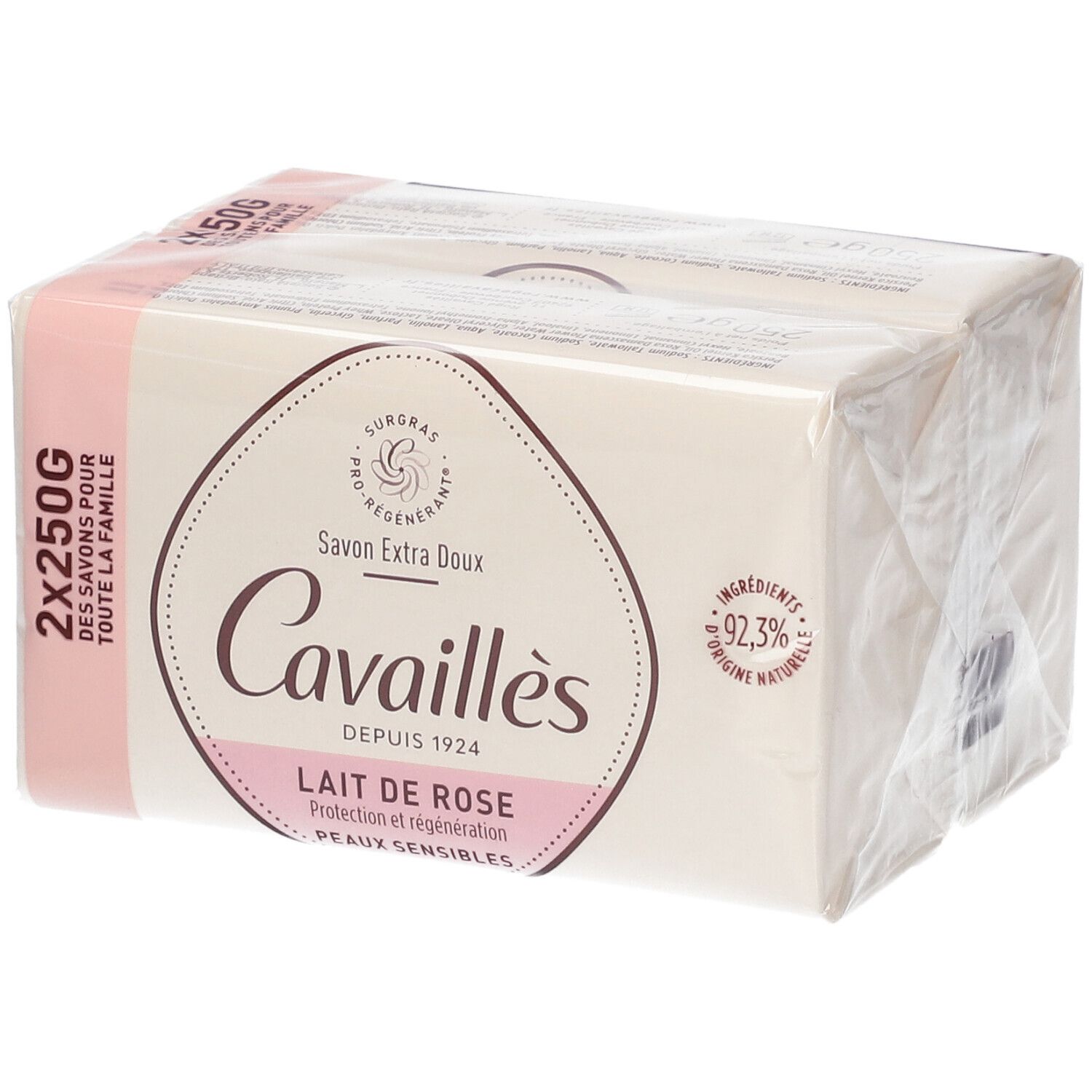 Rogé Cavaillès Savon surgras extra-doux Lait de rose
