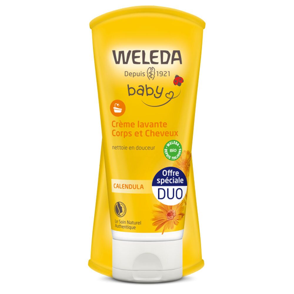 Weleda bébé crème au calendula corps et cheveux