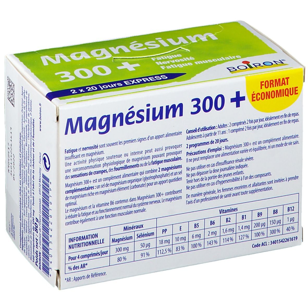 Boiron Bioptimum Magnesium 300+