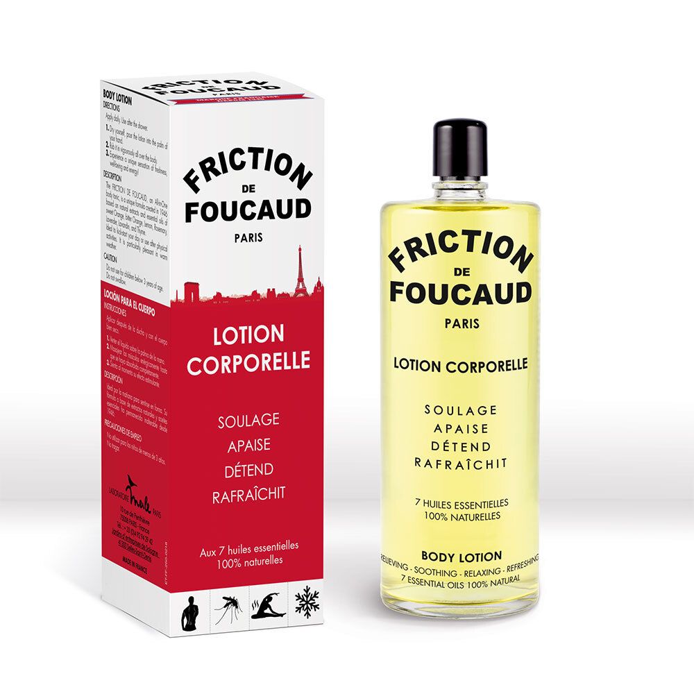 Friction de Foucaud Lotion corporelle énergisante