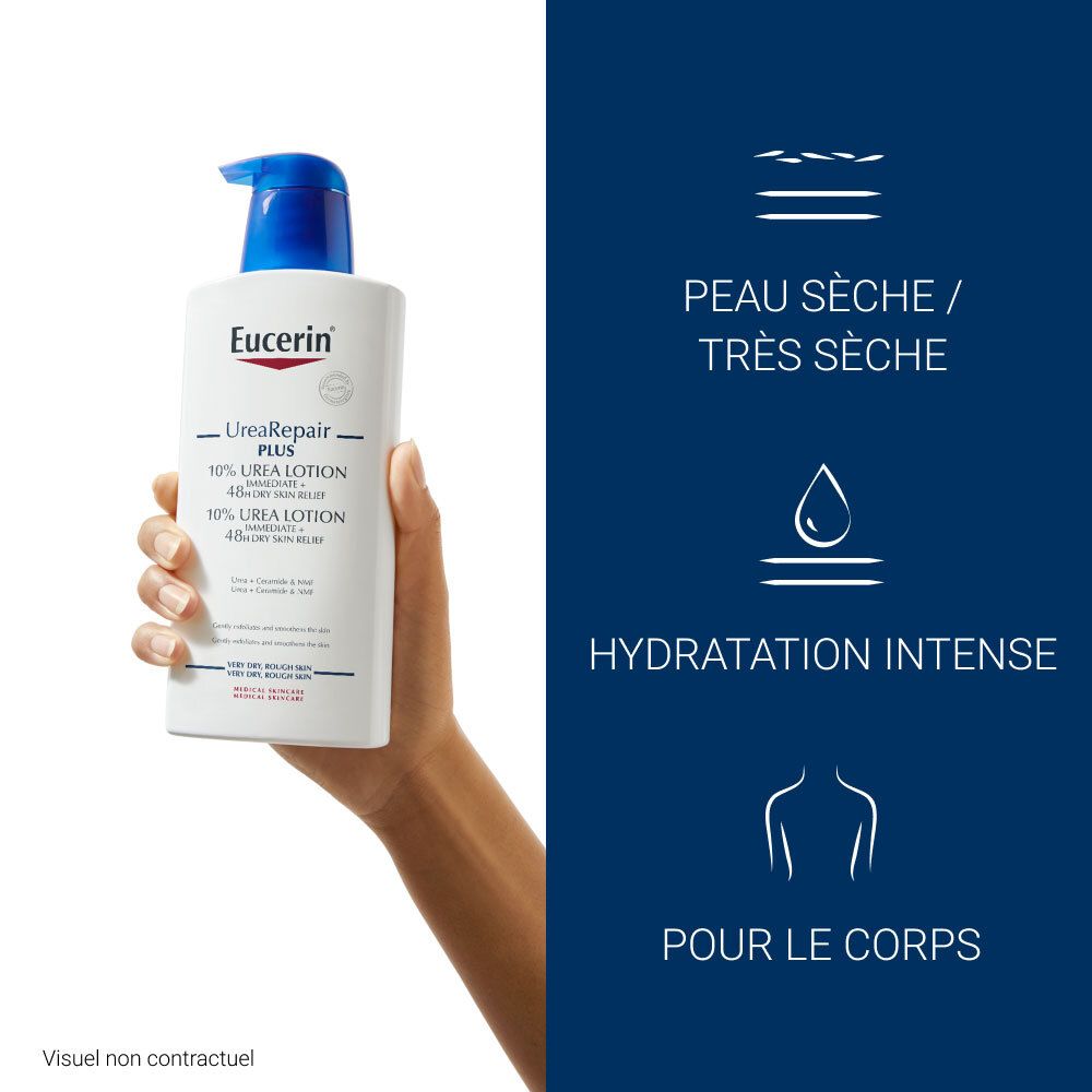 Eucerin UreaRepair PLUS Emollient 10% d’Urée Peau Sèche