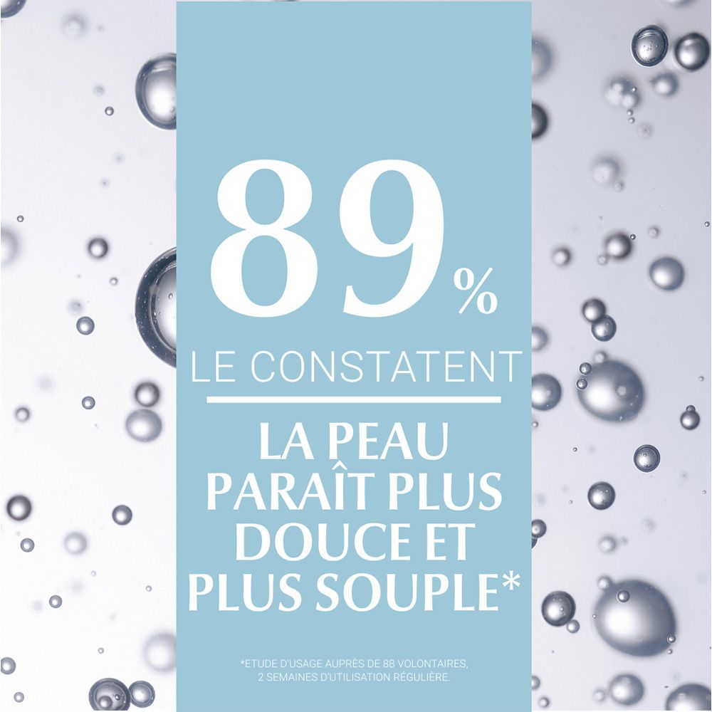 89% constatent: la peau est plus douce et souple. Étude sur 58 personnes.