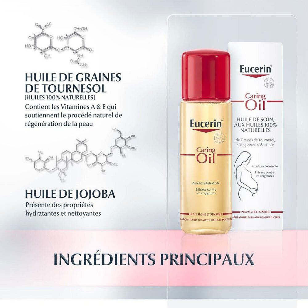 Eucerin® huile de soin peaux sensibles
