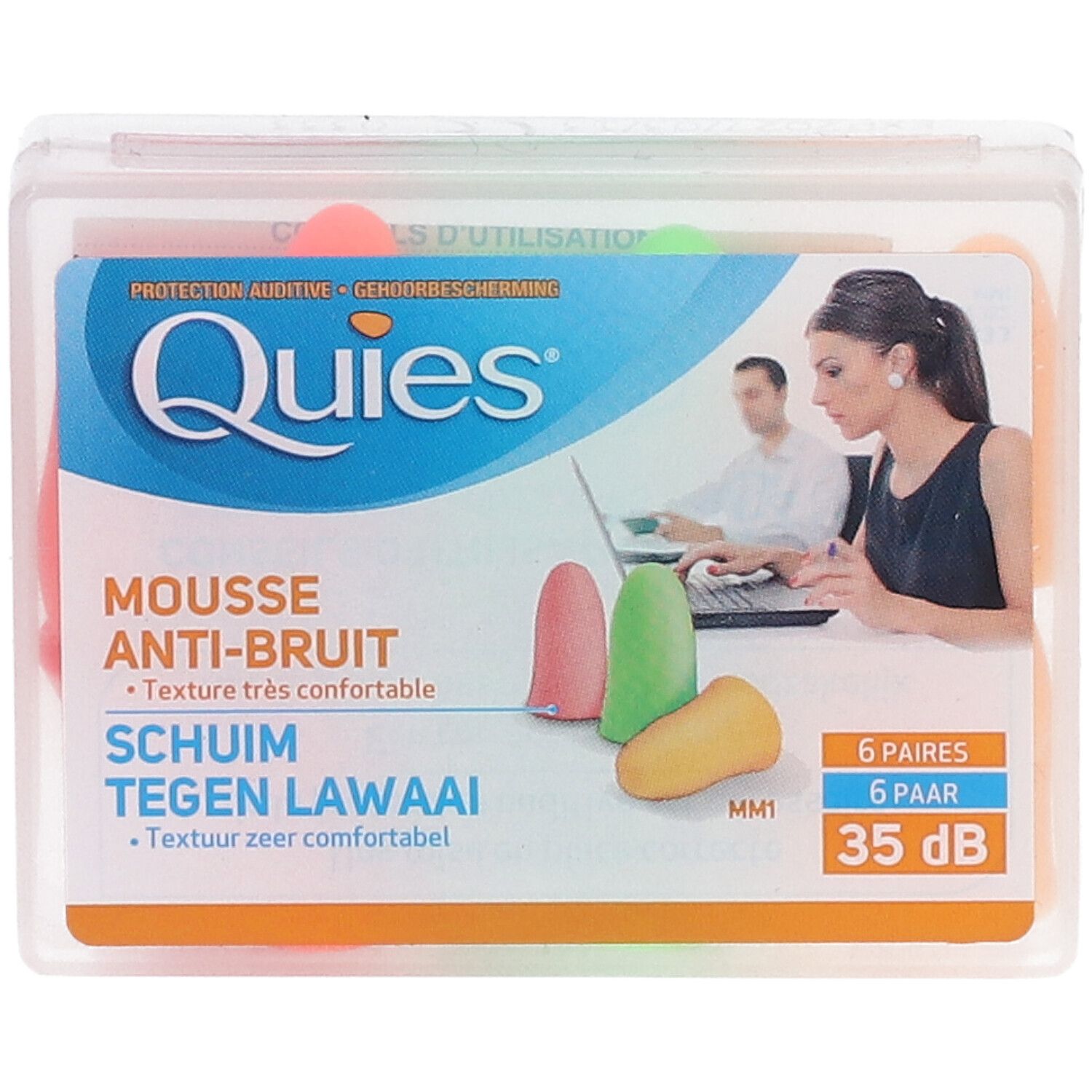 QUIES Protection Auditive en mousse