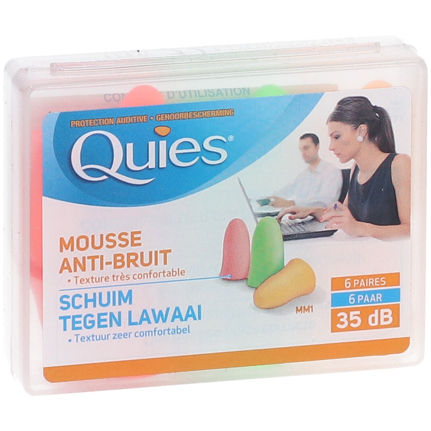 QUIES Protection Auditive en mousse