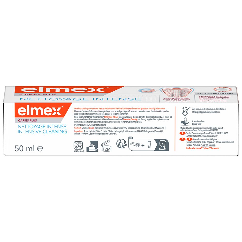 elmex® Dentifrice Nettoyage intense