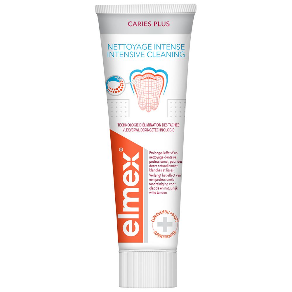 elmex® Dentifrice Nettoyage intense