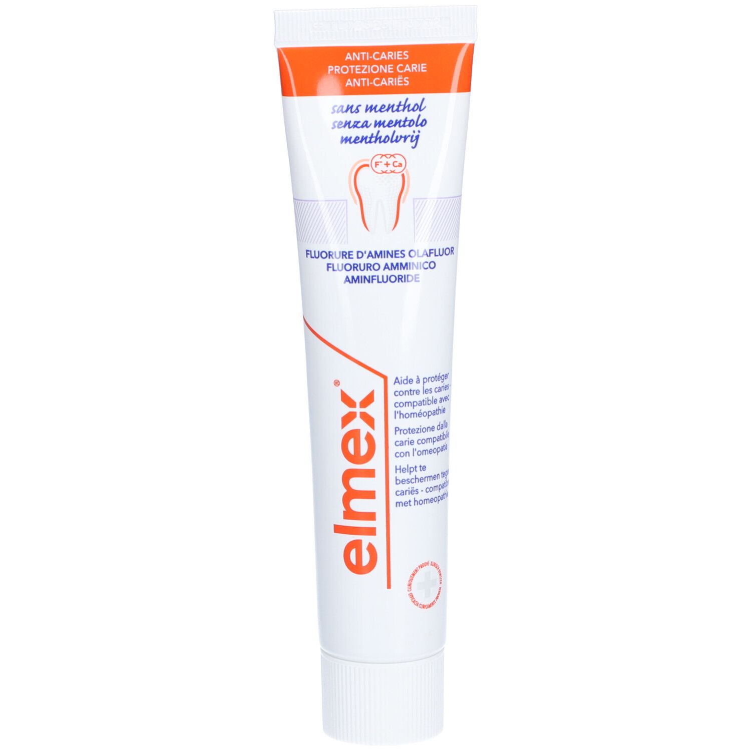 elmex® dentifrice sans menthe protection caries