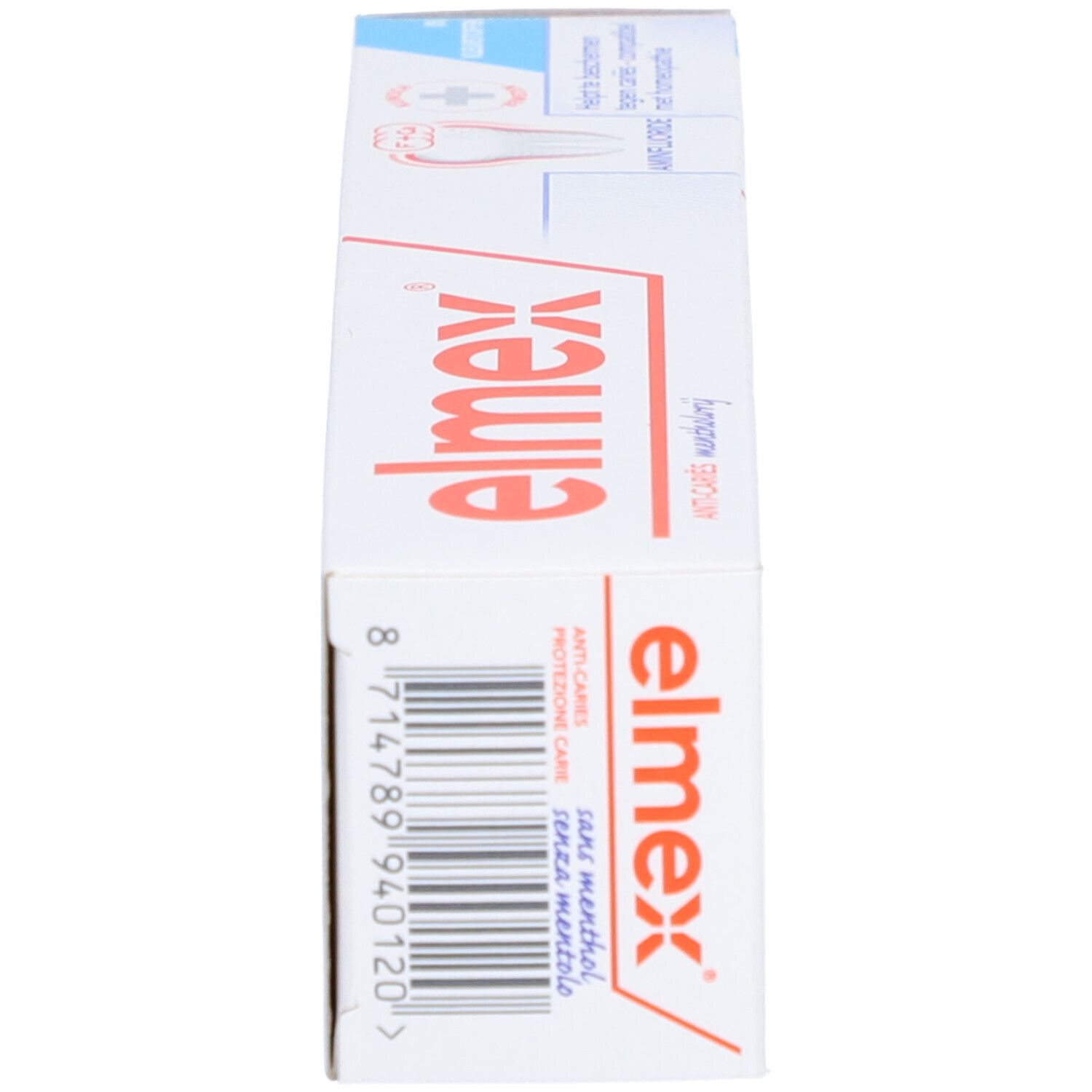 elmex® dentifrice sans menthe protection caries