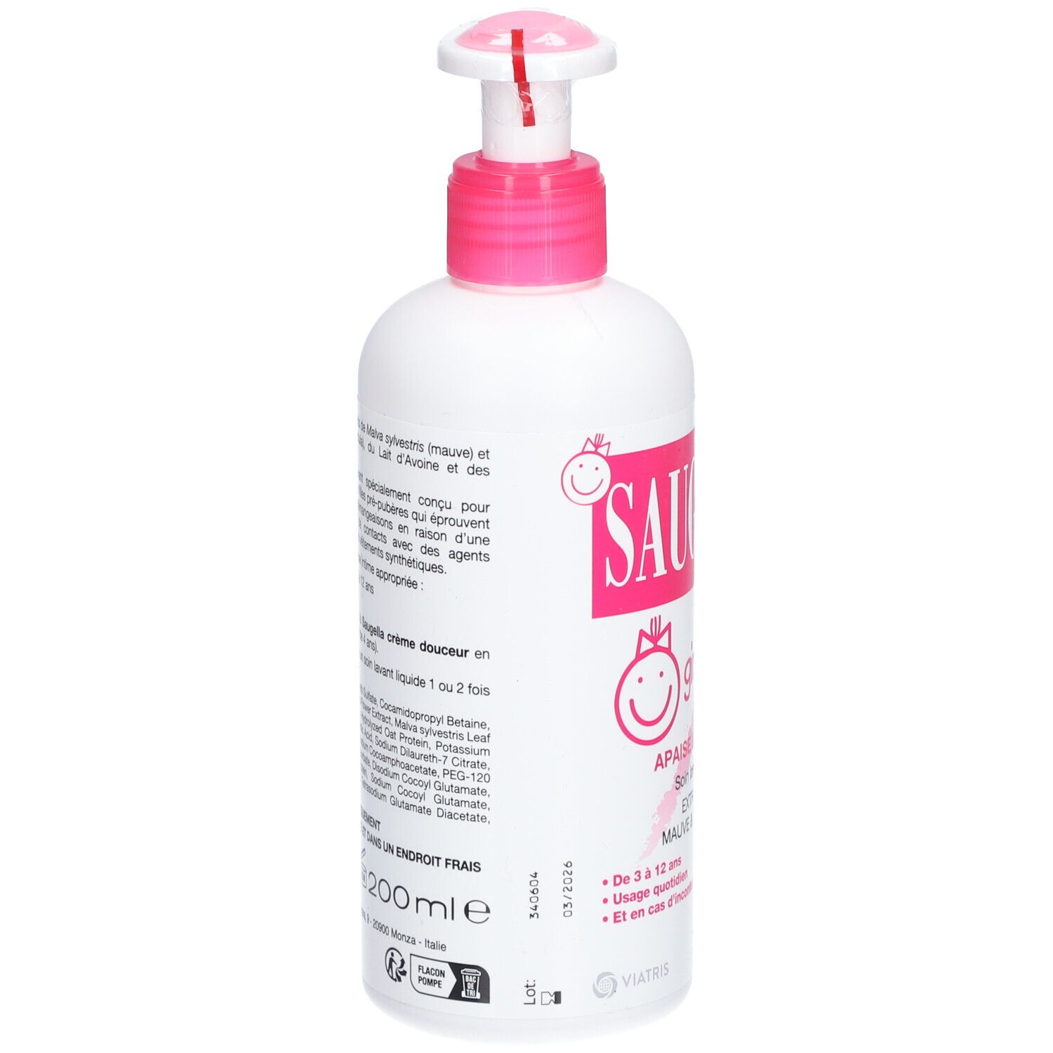 Saugella Girl nettoyant hygiène intime