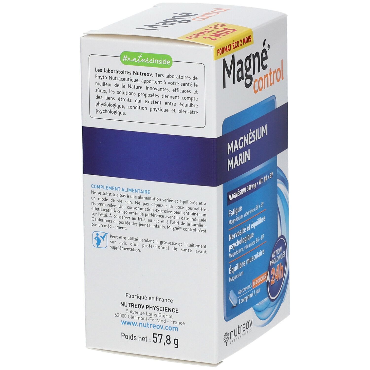 Nutreov Magne® Kontroll-Magnesium 3000 mg + Vitamin B6