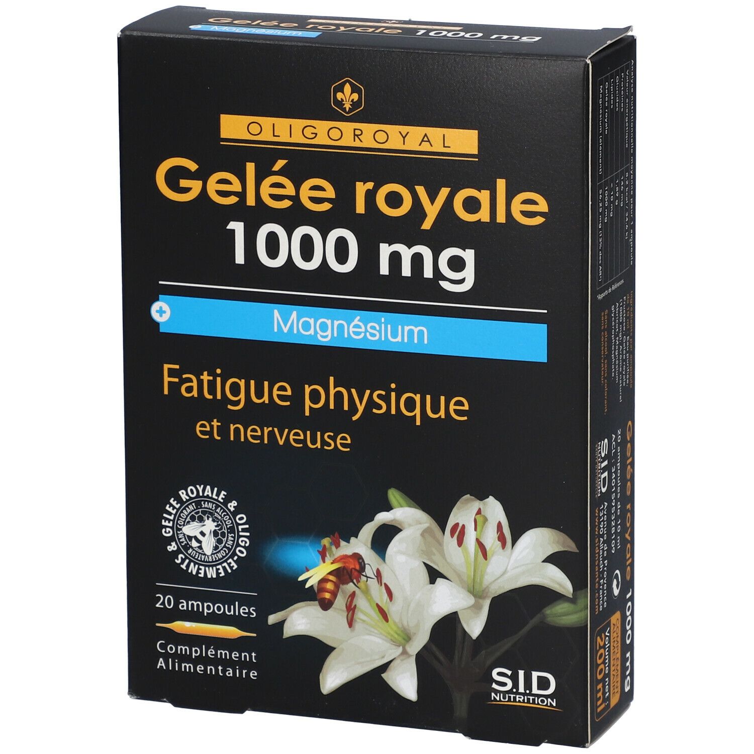 SID Nutrition Oligoroyal Gelee Royale Magnesium