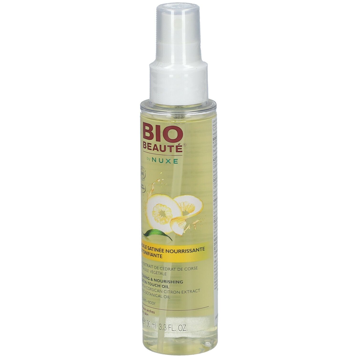 Bio Beauté by Nuxe Huile Satinée Nourrissante et Tonifiante. 100 ml