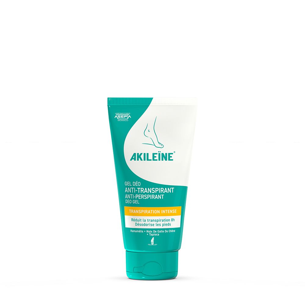 Akileïne® Deodorant Antitranspirant Gel