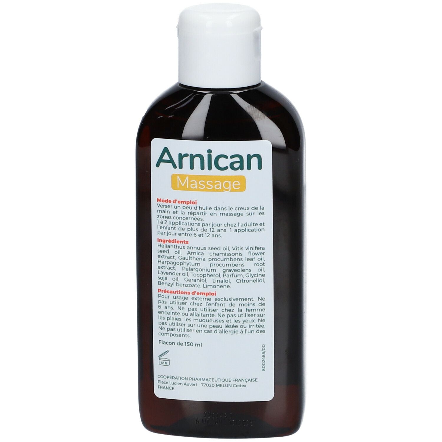 Arnican Huile massage