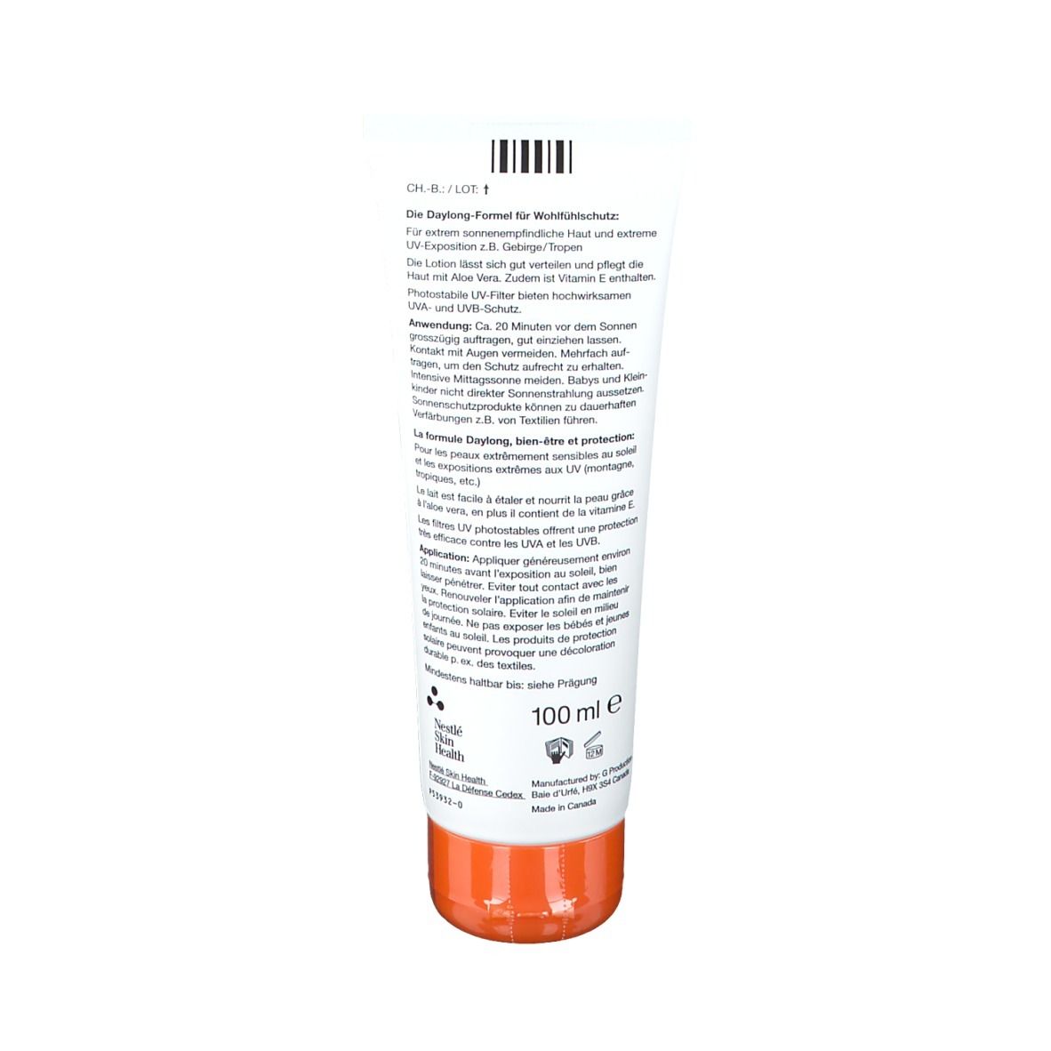 Daylong Extreme SPF 50+ Sonnenmilch Liposom