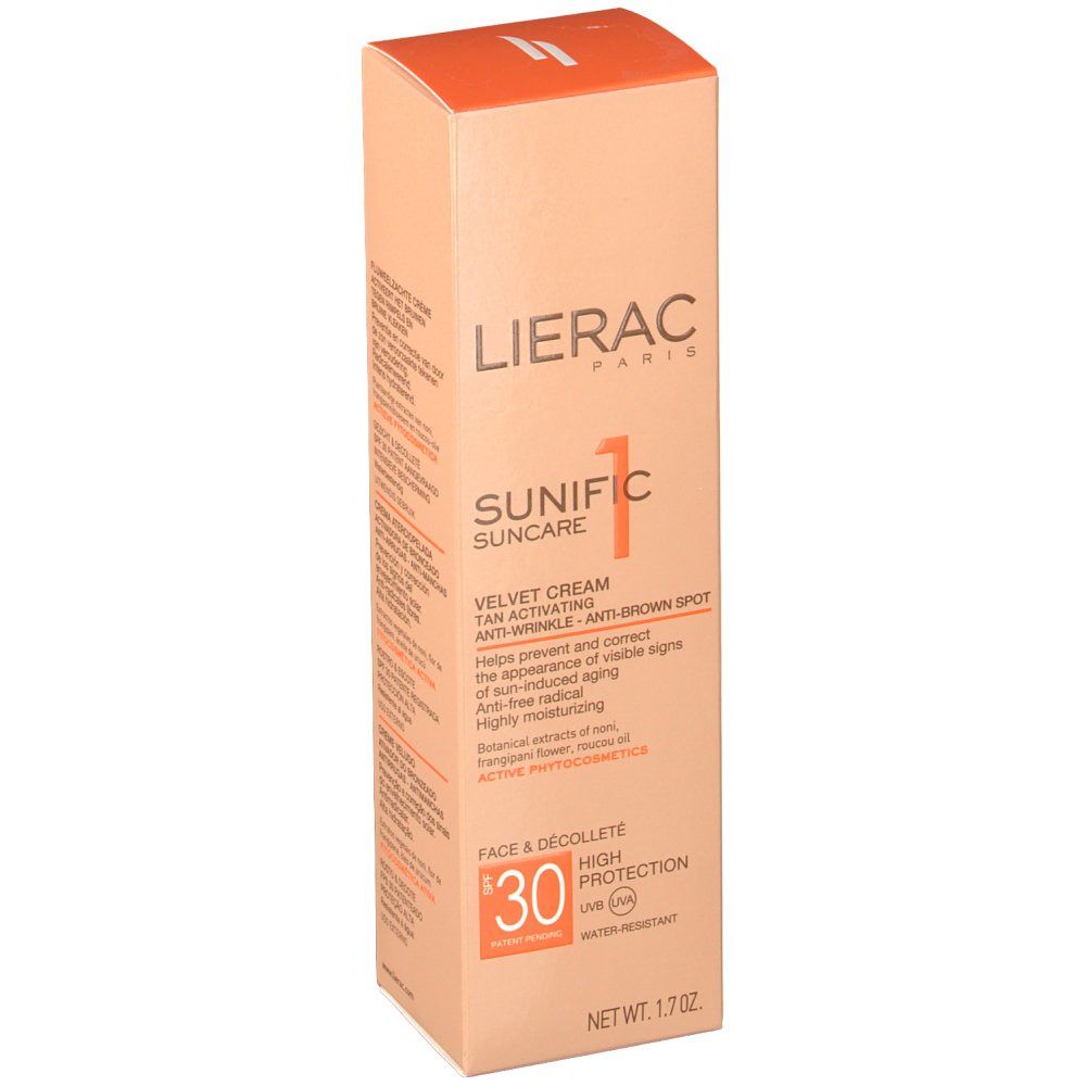 Lierac Sunific 1 Samtcreme SPF 30