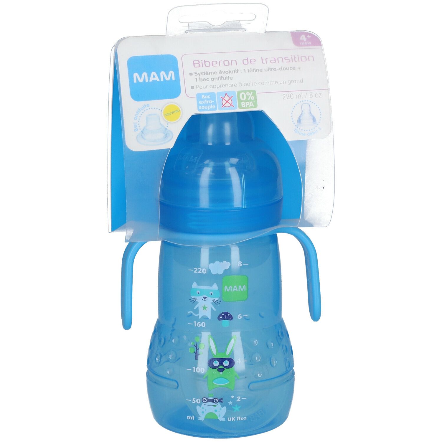 MAM Biberon Flasche blau
