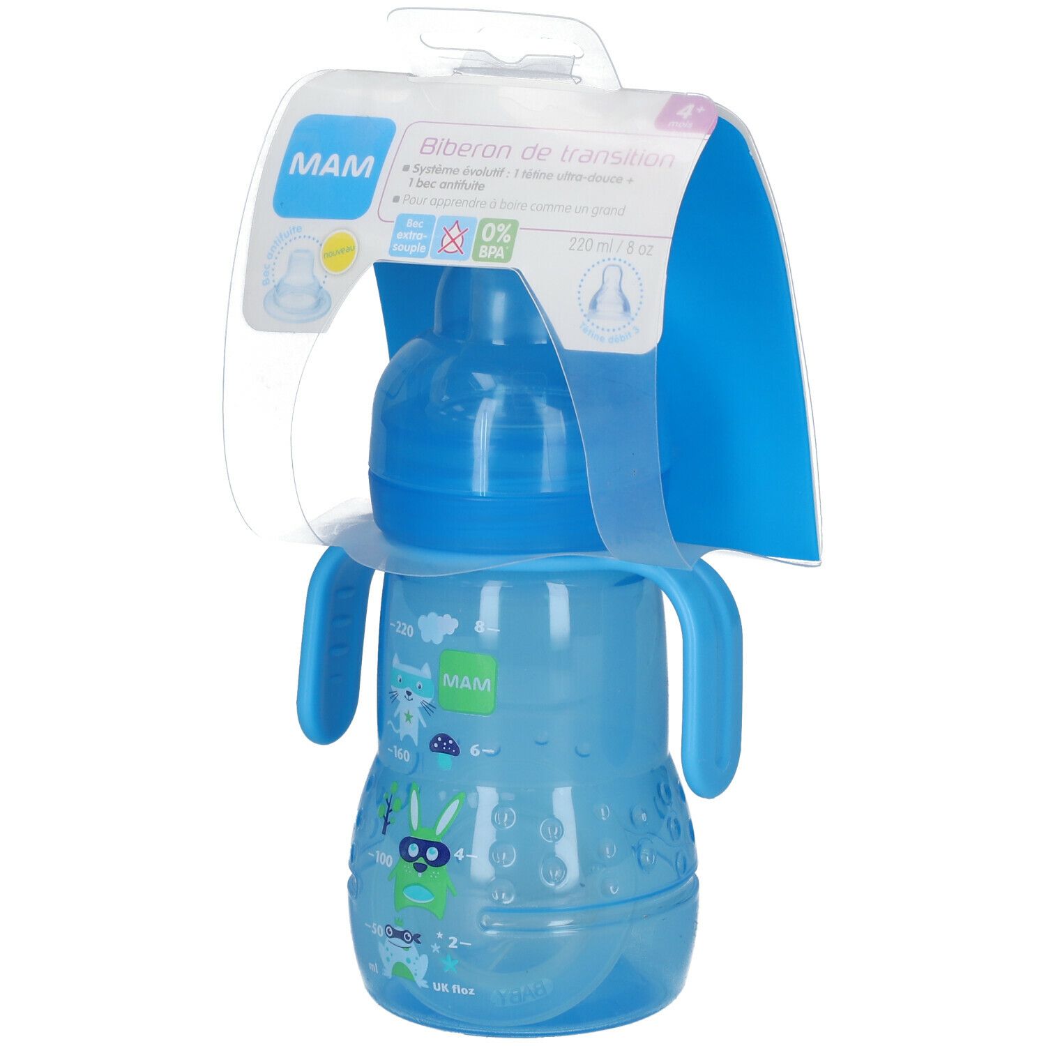 MAM Biberon Flasche blau