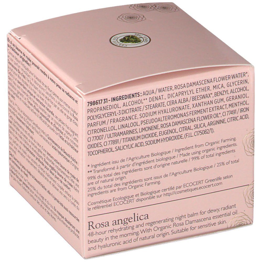 Sanoflore Rosa Angelica Nachttaubalsam