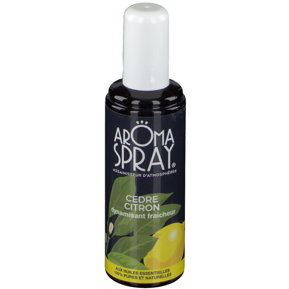 Saint Côme Aromaspray® Cèdre Citron Dynamisant Fraîcheur
