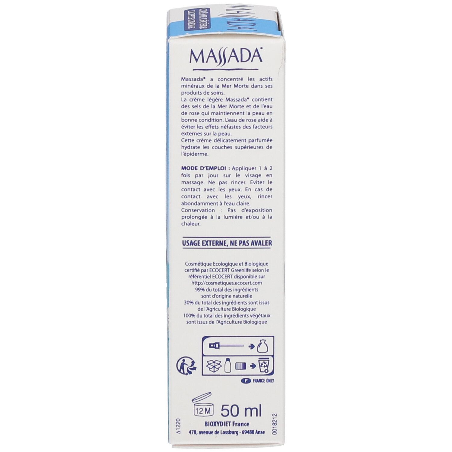 Massada® Leichte Creme