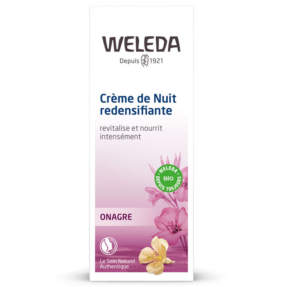 Weleda Onagre Crème de Nuit redensifiante à l'Onagre bio