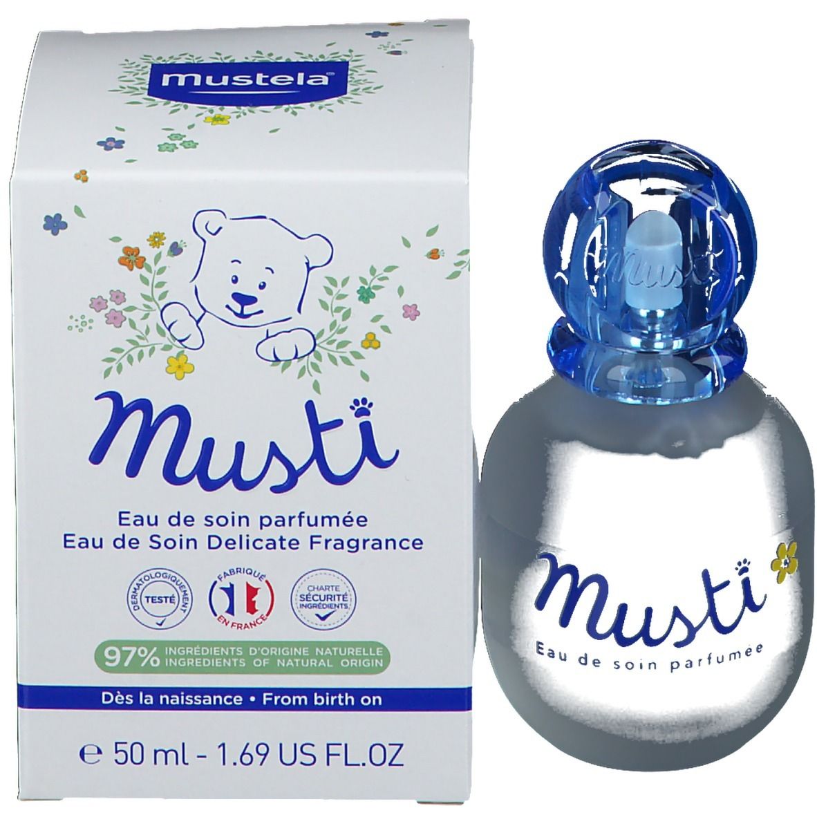 mustela® Musti® Duftendes Pflegewasser