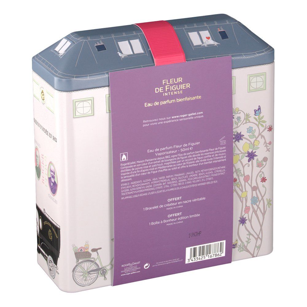 Roger & Gallet maisons du Bonheur Fleur de figuier parfum + bracelet