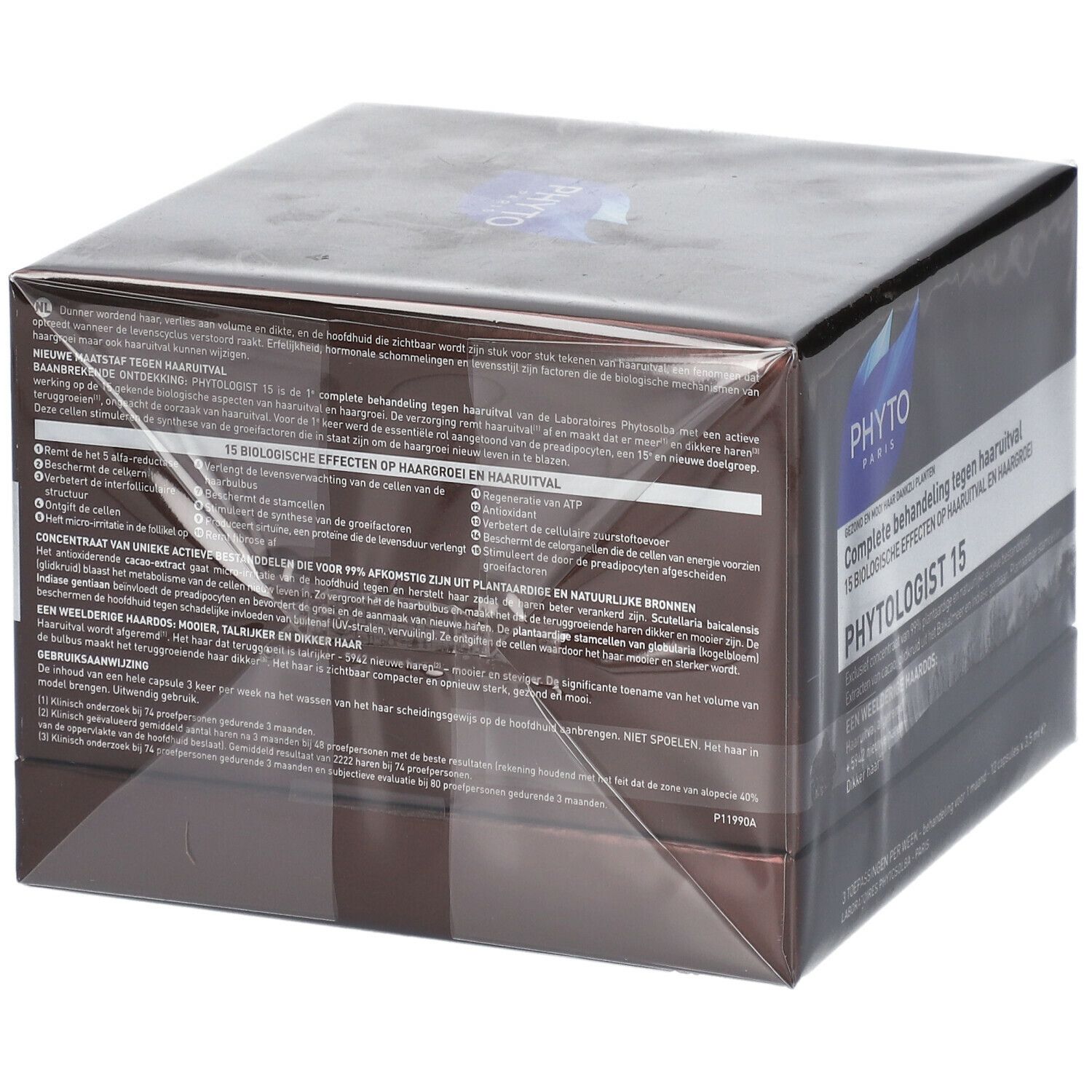 PHYTOLOGIST 15 TRAITEMENT ANTICHUTE ABSOLU - Traitement antichute, unidose.  - coffret 12