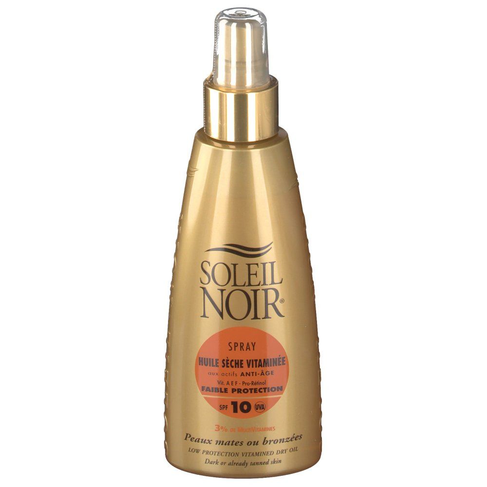 Soleil Noir Trockenes Öl mit Vitaminen SPF 10