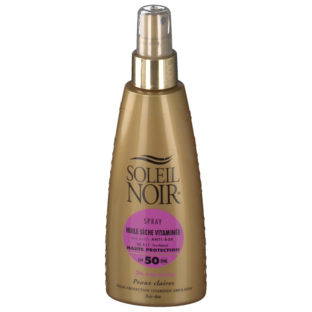 Soleil Noir Huile Sèche Vitaminée SPF 50