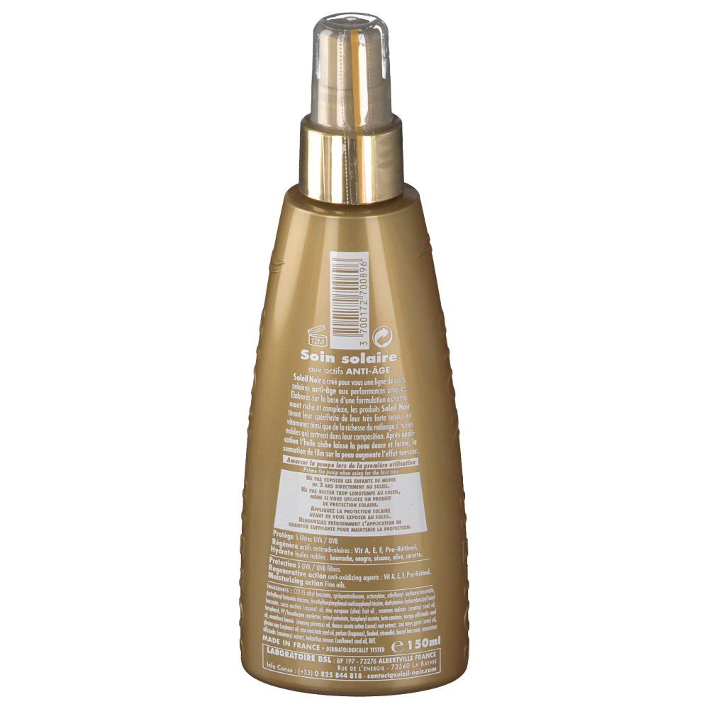 Soleil Noir Huile Sèche Vitaminée SPF 50
