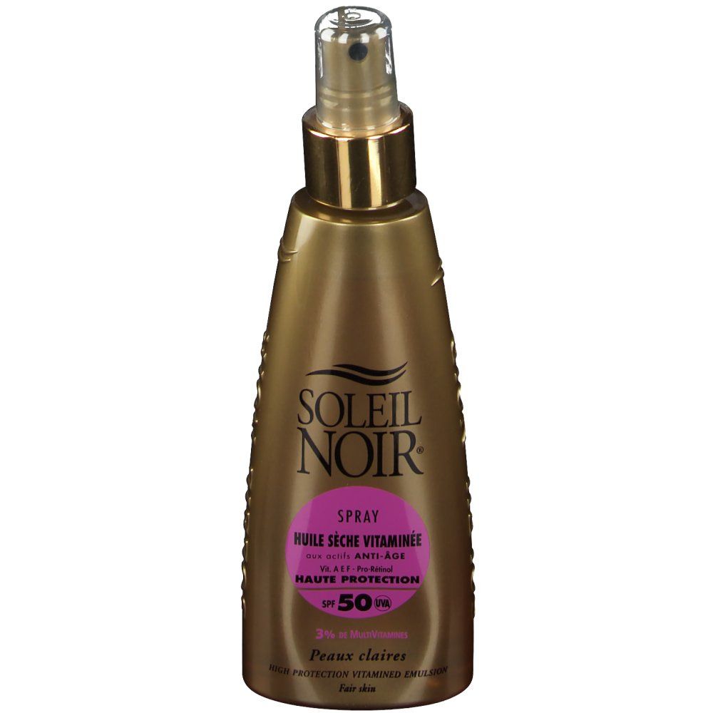 Soleil Noir Huile Sèche Vitaminée SPF 50