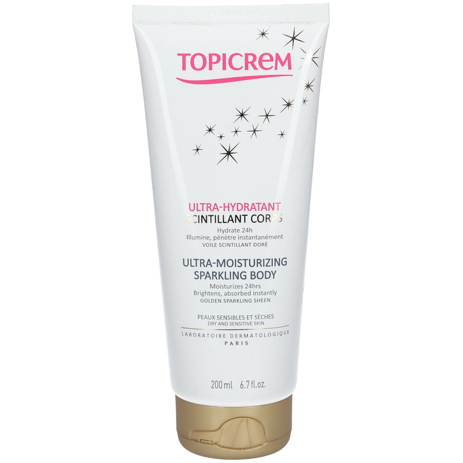 TOPICREM Lait scintillant corps