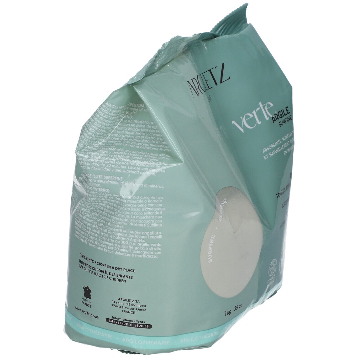 Argiletz Argile verte surfine