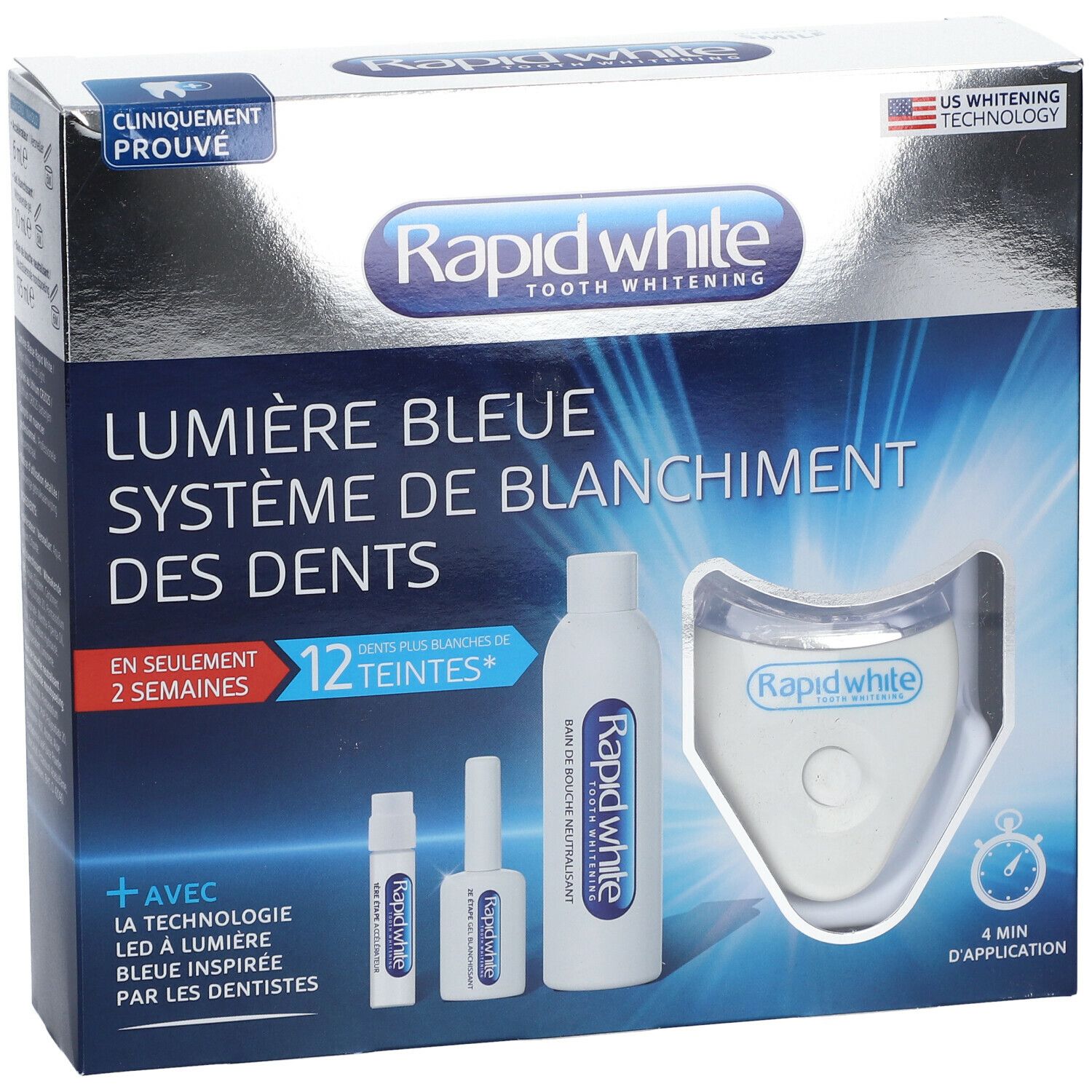 Rapid White Lumière bleue