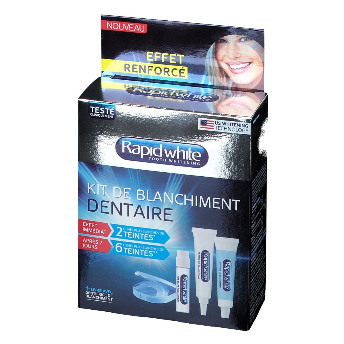 Rapid White 1 Woche Zahnweiß-System