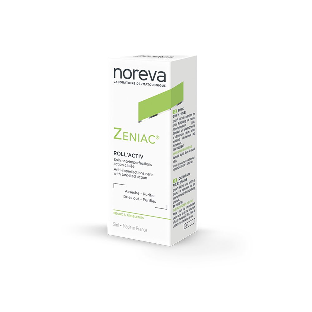 Noreva Laboratoires Zeniac Roll'activ Soin Anti-Imperfektionen