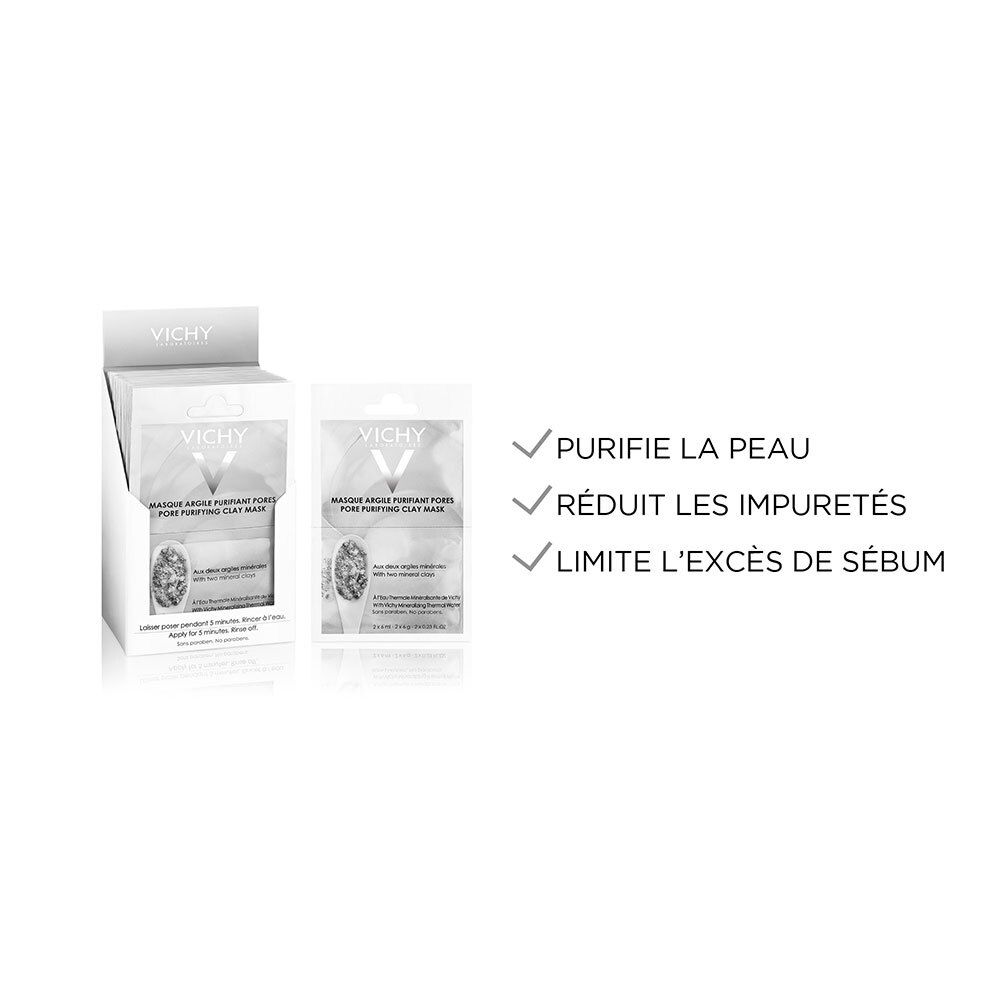 Vichy Porenverfeinernde Mineral-Maske