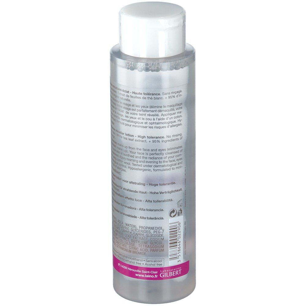 Laino Micellar-Lotion mit hoher Strahlungsintensität