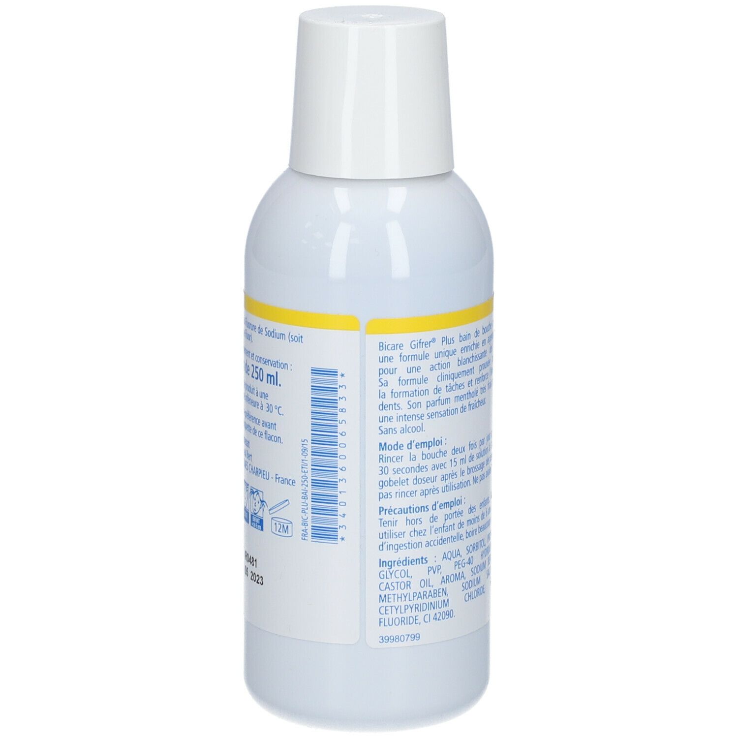 Gifrer Bain de bouche Bicare plus