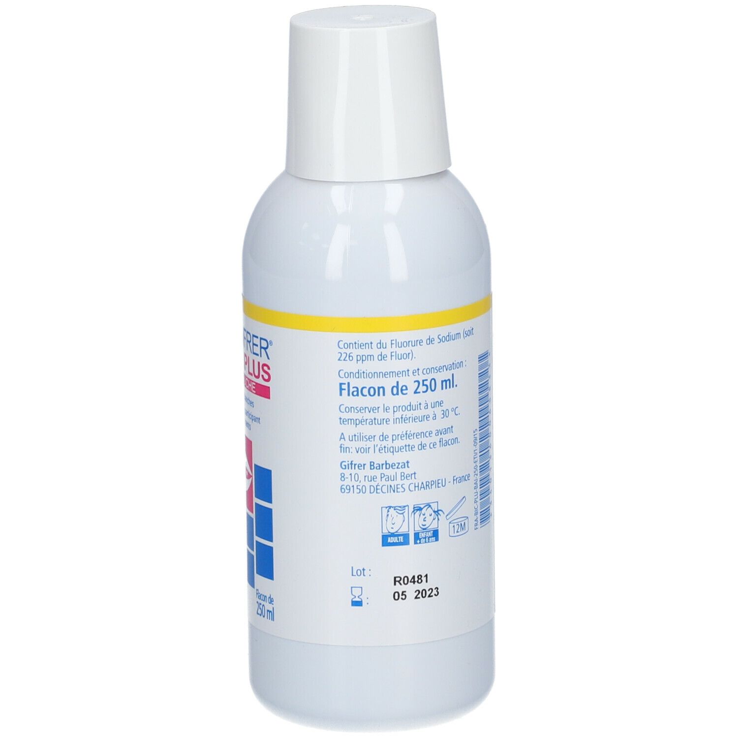 Gifrer Bain de bouche Bicare plus