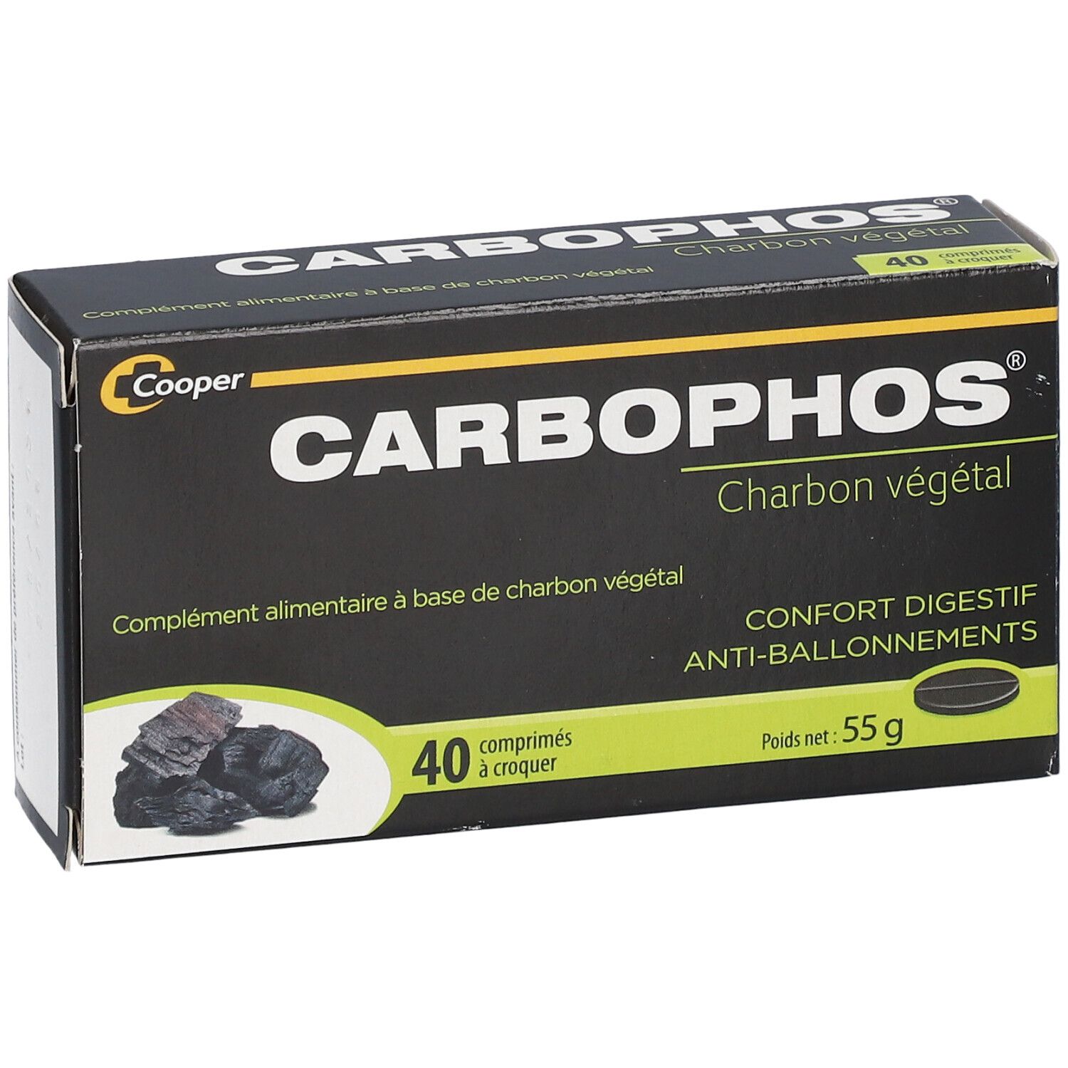 Carbophos® Charbon Végétal