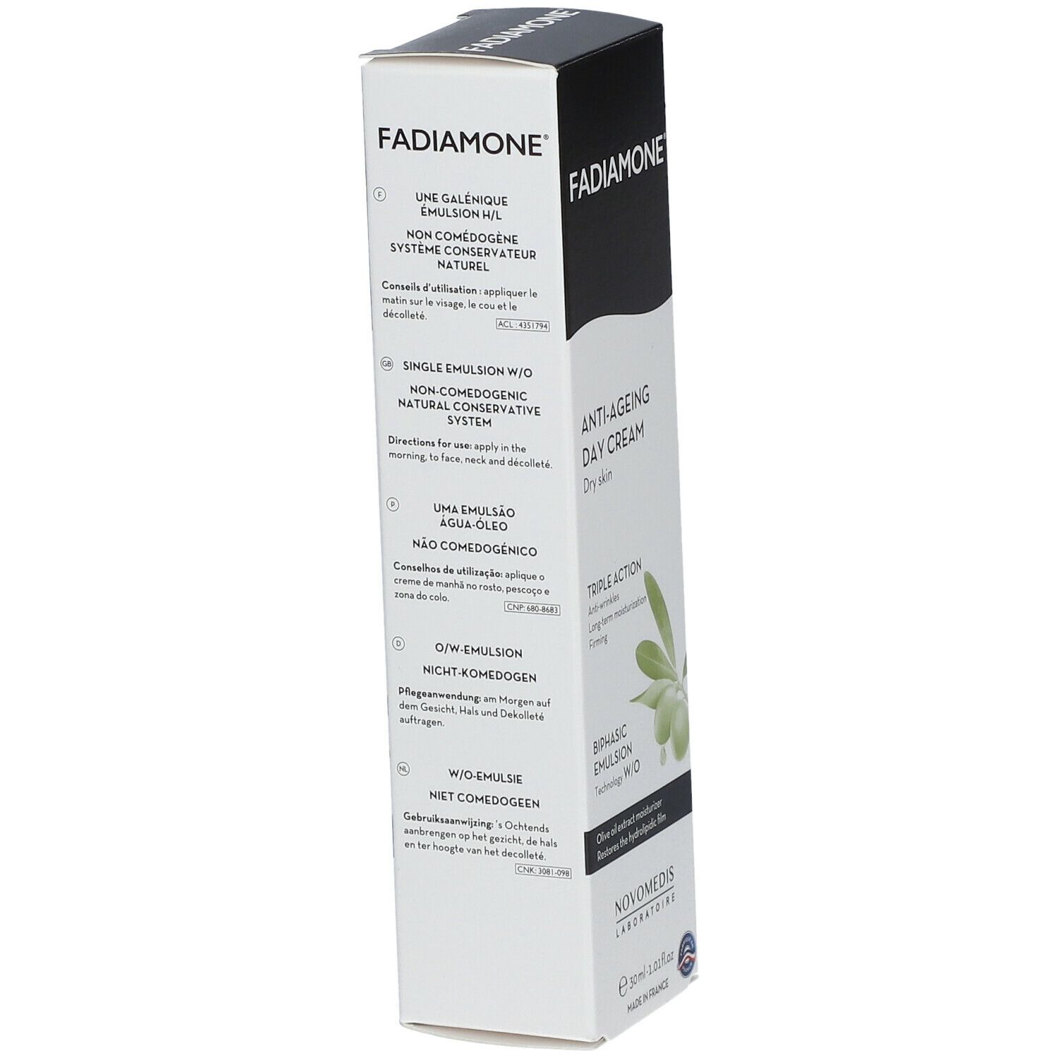 Fadiamone® Crème de jour Anti-Âge peaux sèches