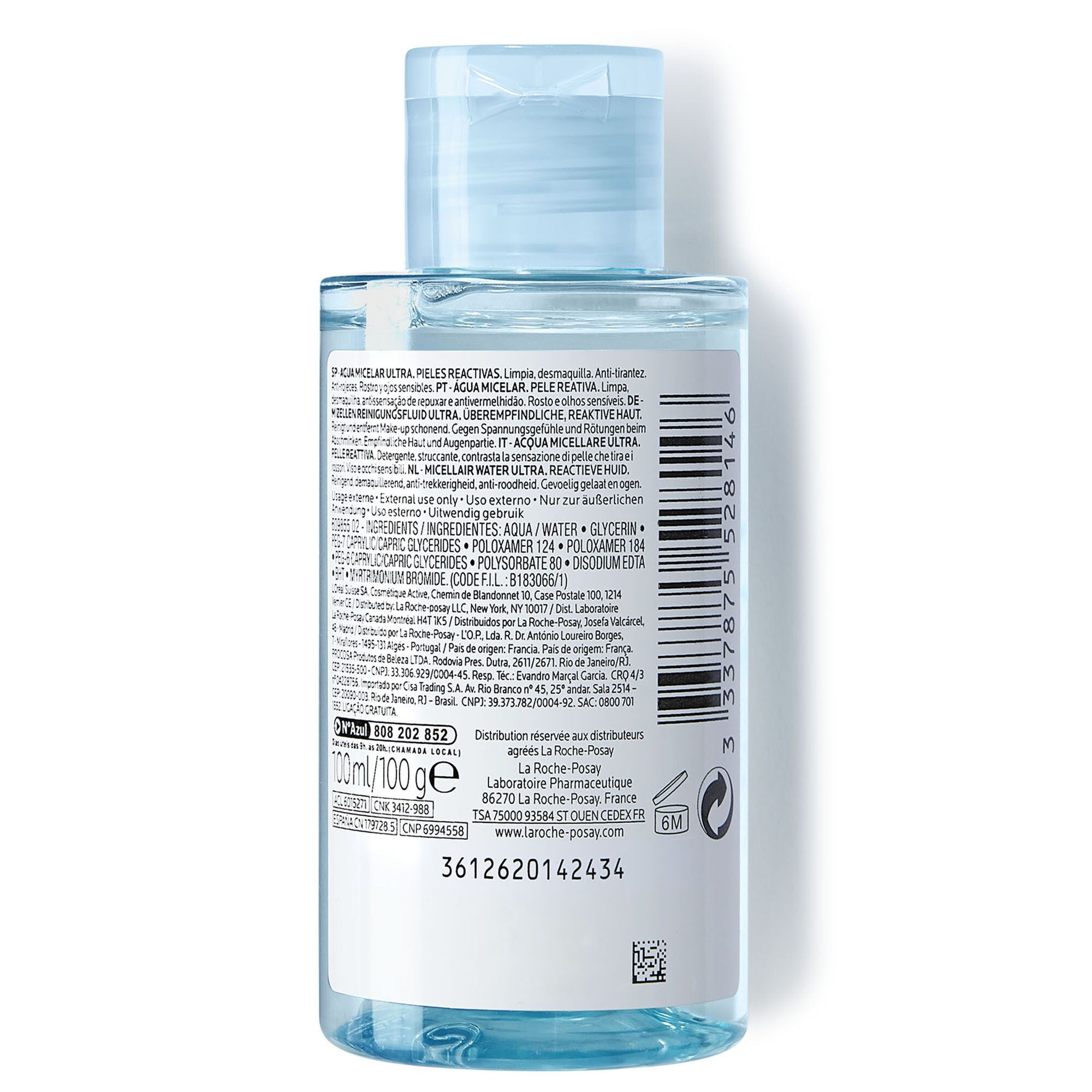LA ROCHE POSAY ULTRA mizellares Wasser für reaktive Haut