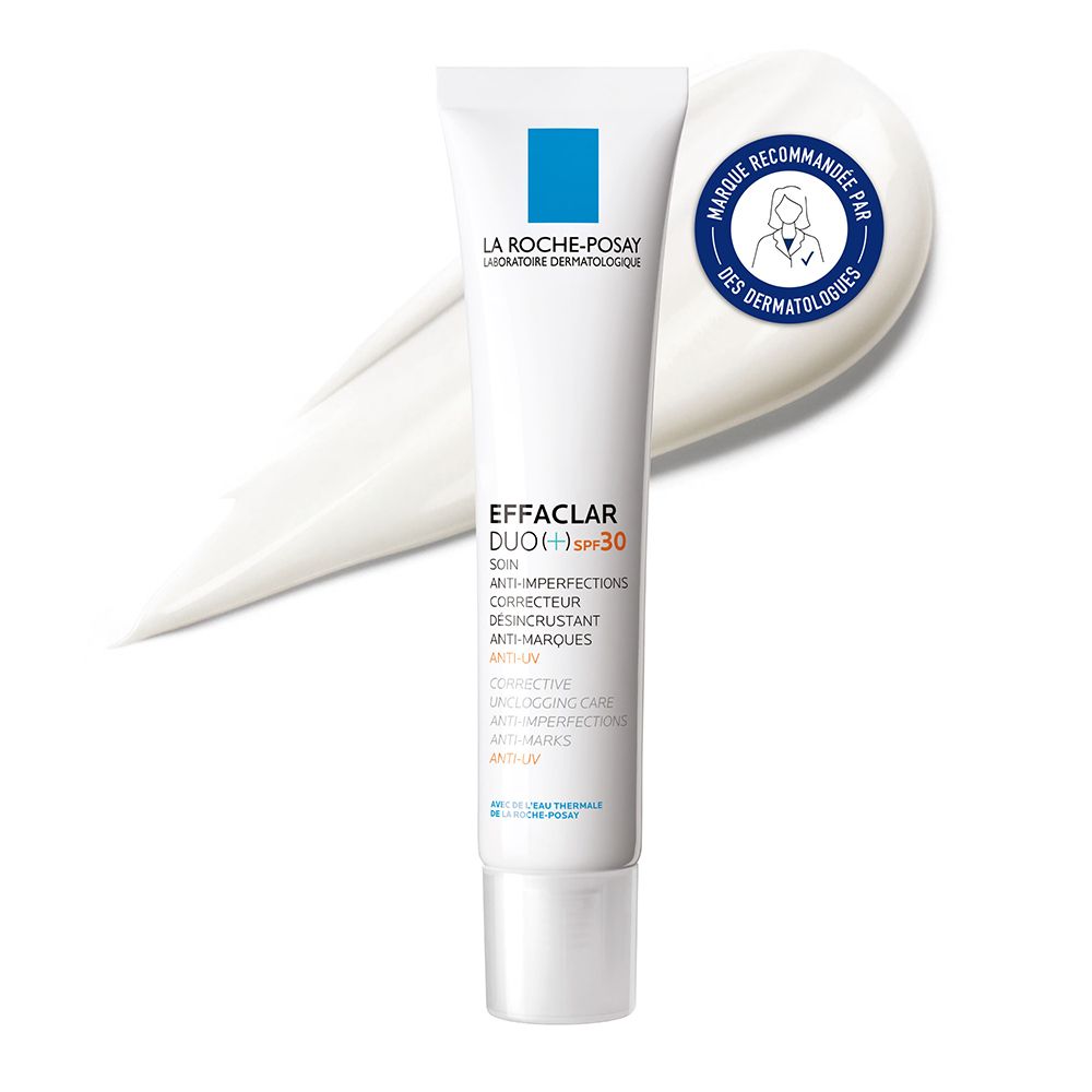 Effaclar Duo (+) Soin complet anti-imperfections, anti-marques et anti-récidive et anti-UV (SPF30) 40ml