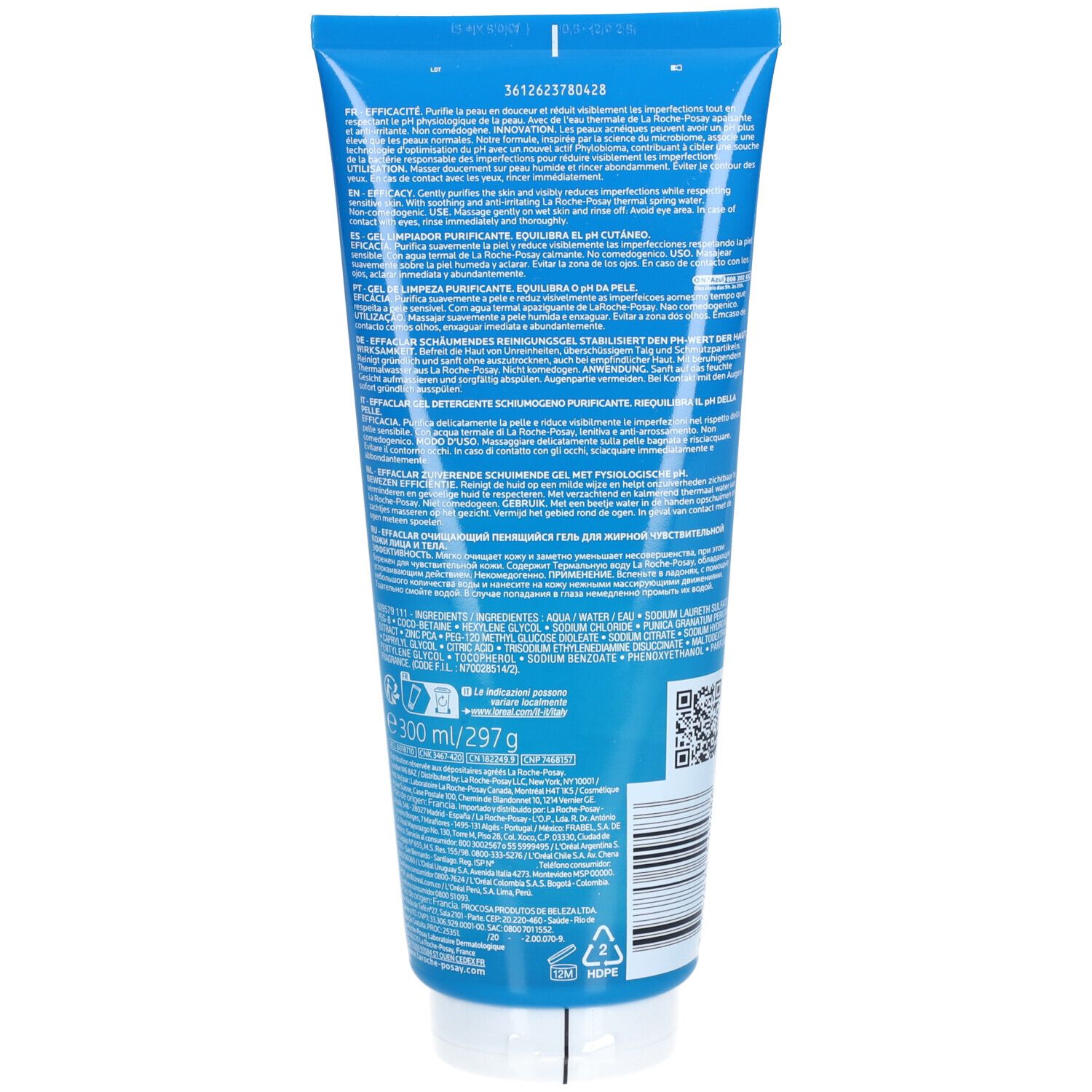 Effaclar Gel Moussant Purifiant 300 ml 300 ml - Redcare Apotheke
