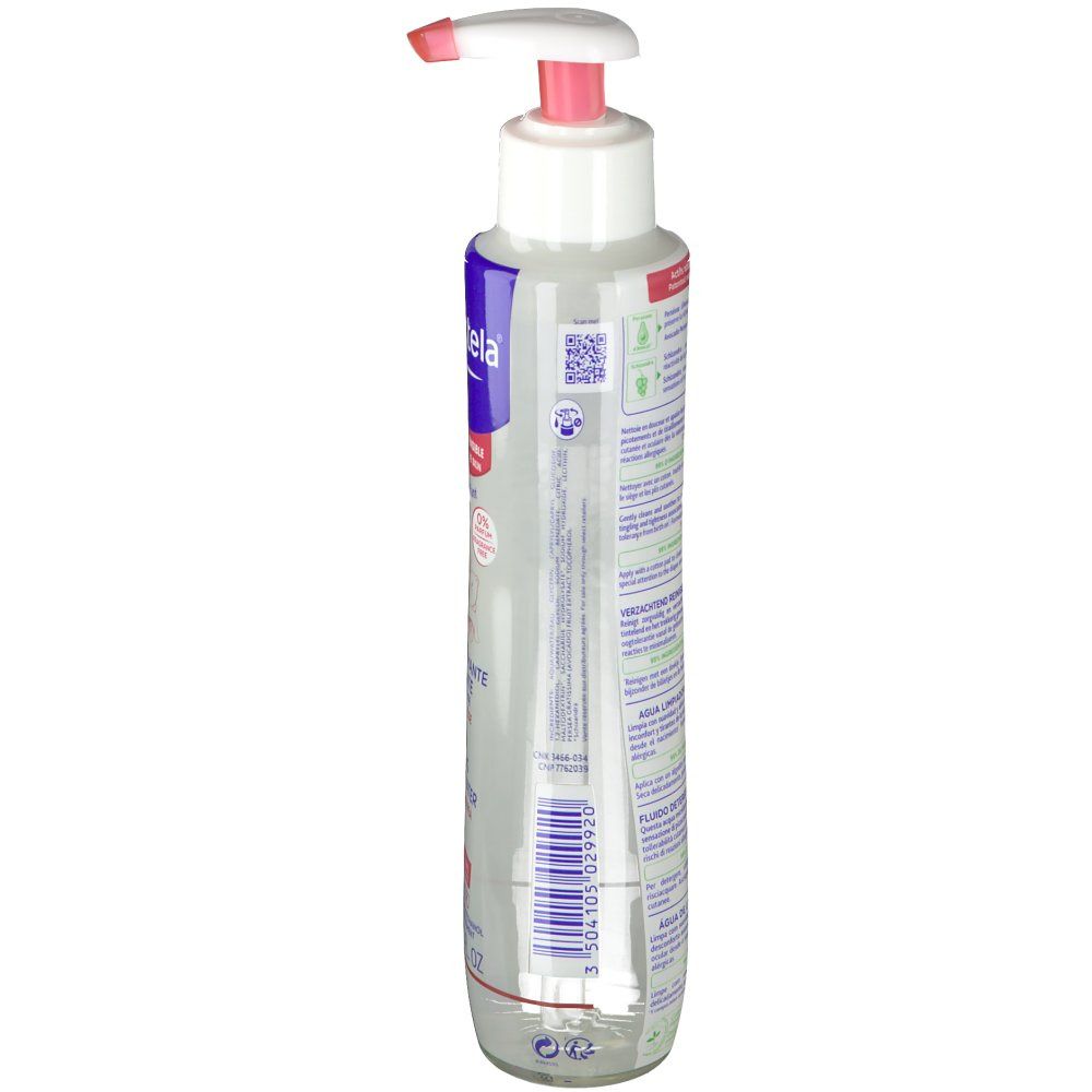 mustela® Bébé Enfant Eau Nettoyante Apaisante Sans Rinçage Peau Très Sensible
